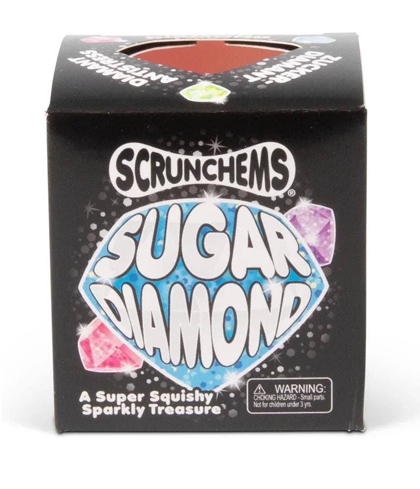 One for Fun- Scrunchems® Sugar Diamonds Squishy Fidget Toy (1pc) (Limit 3)