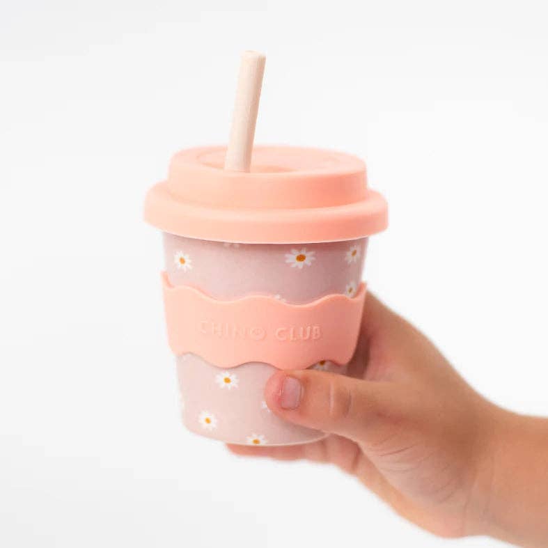 Chino Club U.S. - Pink Daisy Babychino Cup 4oz