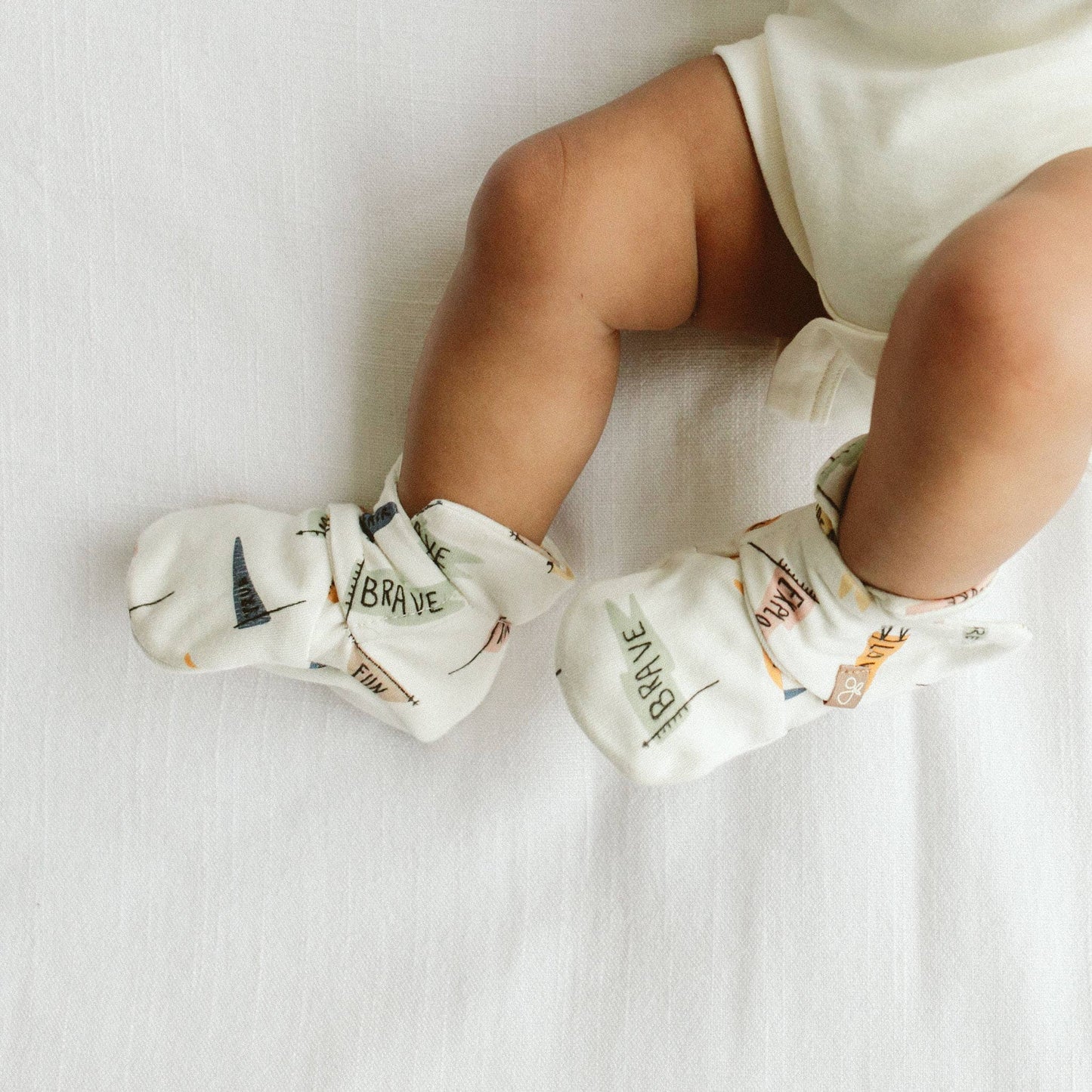 goumikids - Stay On 2-Pack Baby Boots - Affirmations + Poolside