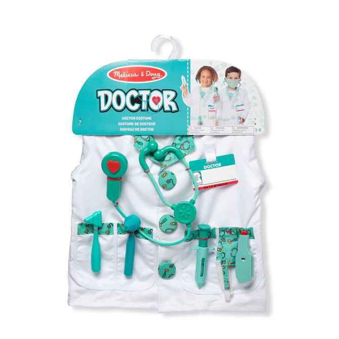 Melissa & Doug - Doctor Role Play Costume Set