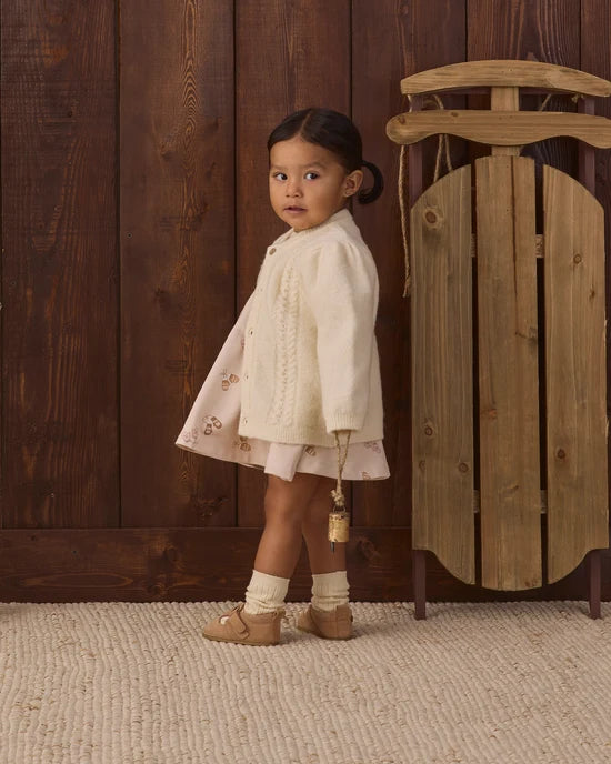 Quincy Mae - Holly Cardigan || Natural