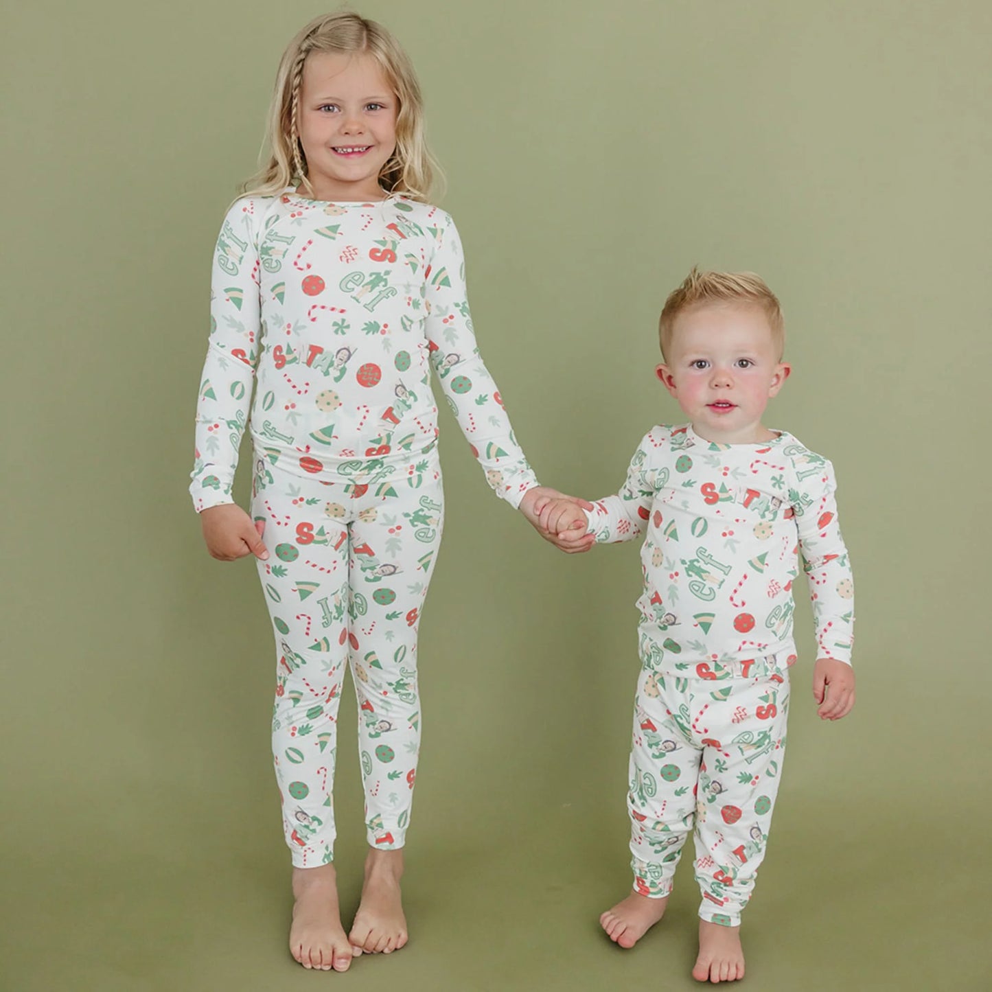 Copper Pearl - Elf 2pc Long Sleeve Pajama Set