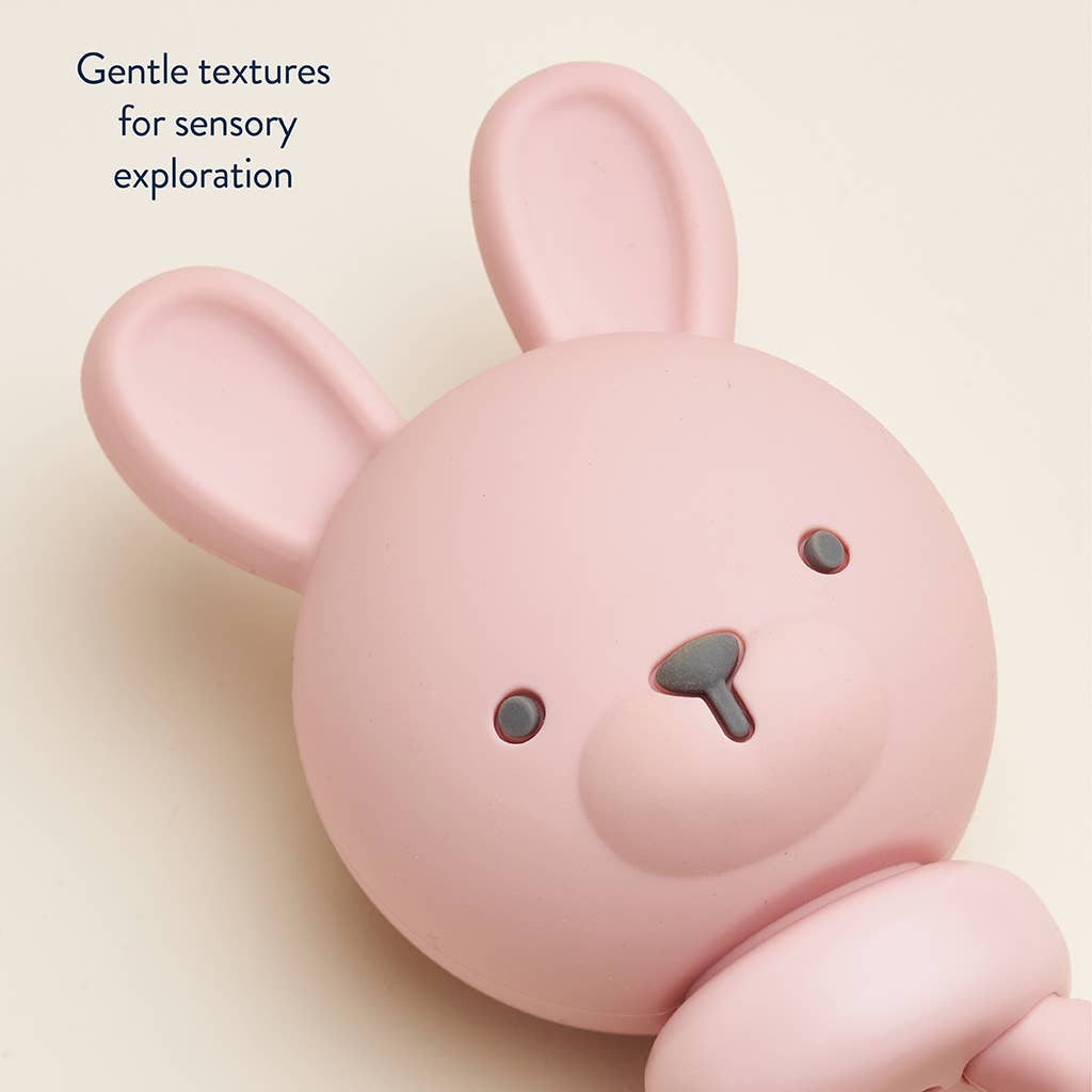 Itzy Ritzy - Pink Bunny Sweetie Rattle™