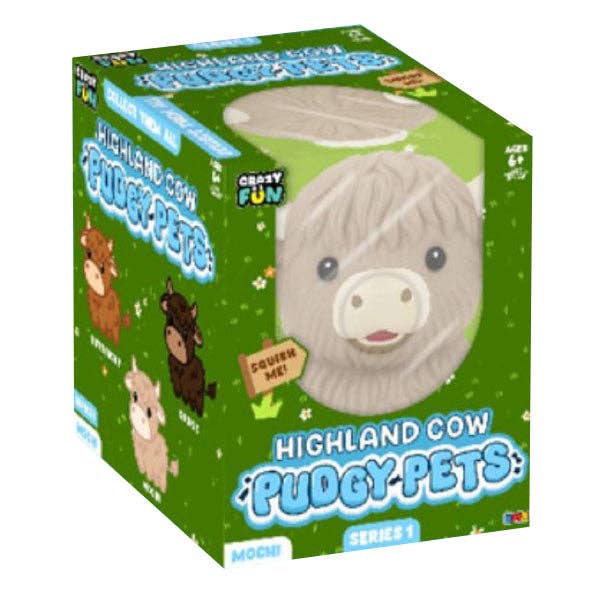 RMS® Crazy Fun™ = Highland Cow Pudgy Pets Squishy (Limit 1)