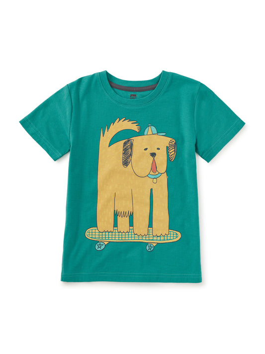 Tea Collection - 4 Paws, 4 Wheels Graphic Tee - Laguna