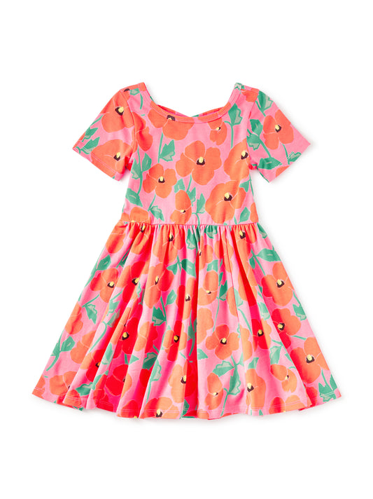 Tea Collection - Short Sleeve Ballet Dress