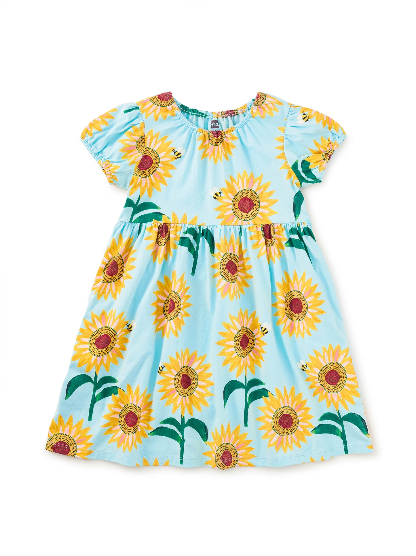 Tea Collection - Puff Sleeve Empire Dress