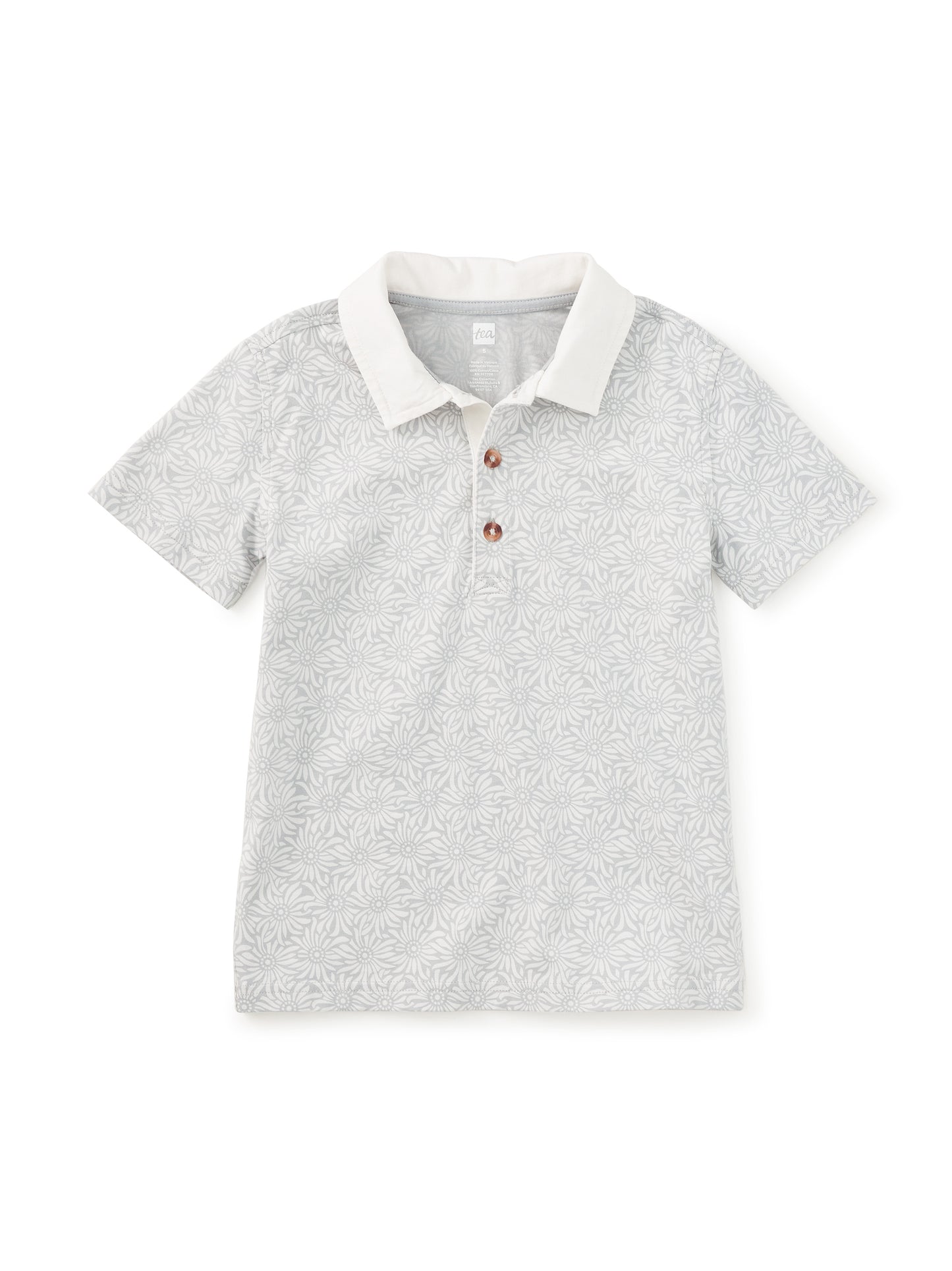 Tea Collection - Printed Polo Top