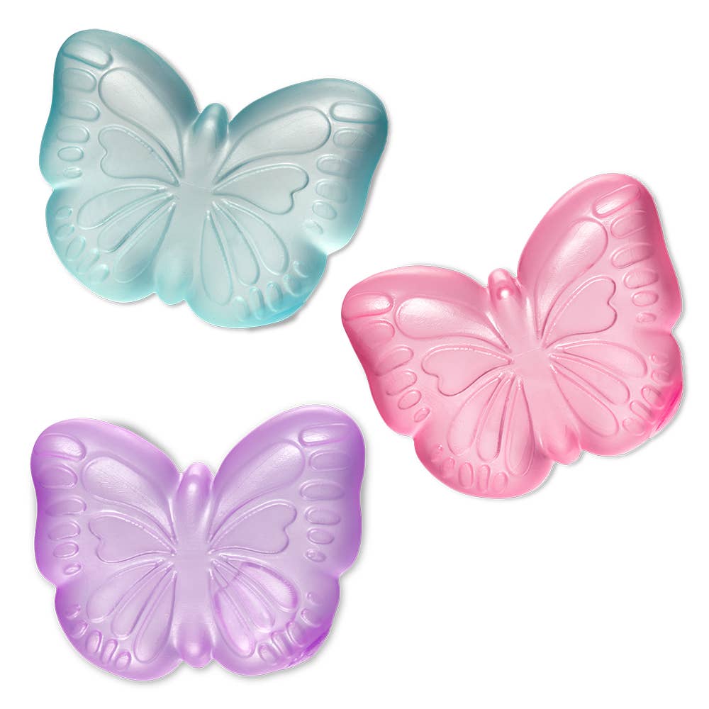 Top Trenz Inc - Super Duper Sugar Squisher Toy- Butterfly | Squish | Fidget (limit 1)