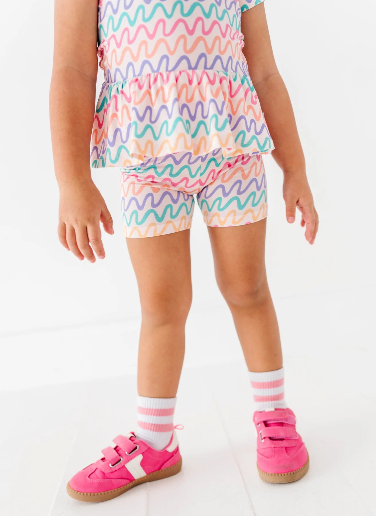Birdie Bean - Squiggles Biker Shorts