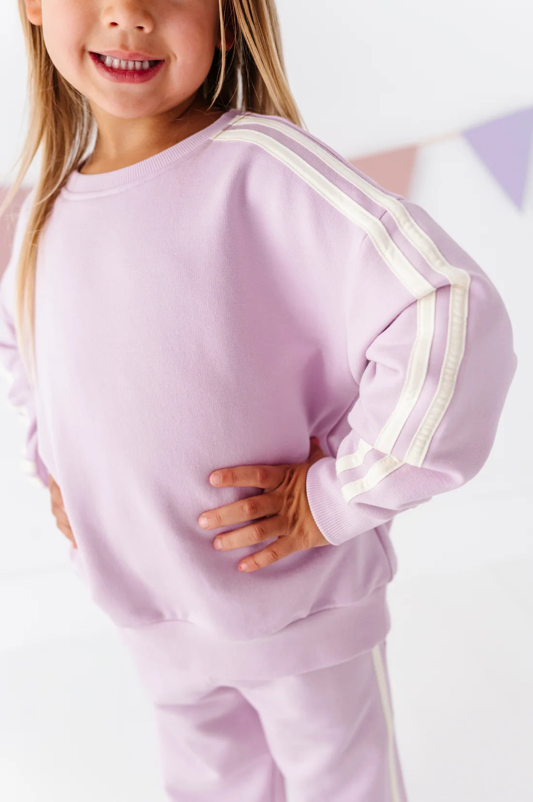 Birdie Bean - Pep Rally Purple Crewneck Sweatshirt
