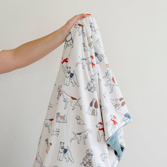 Saranoni - MINKY/LUSH MINI BLANKETS: Dogs
