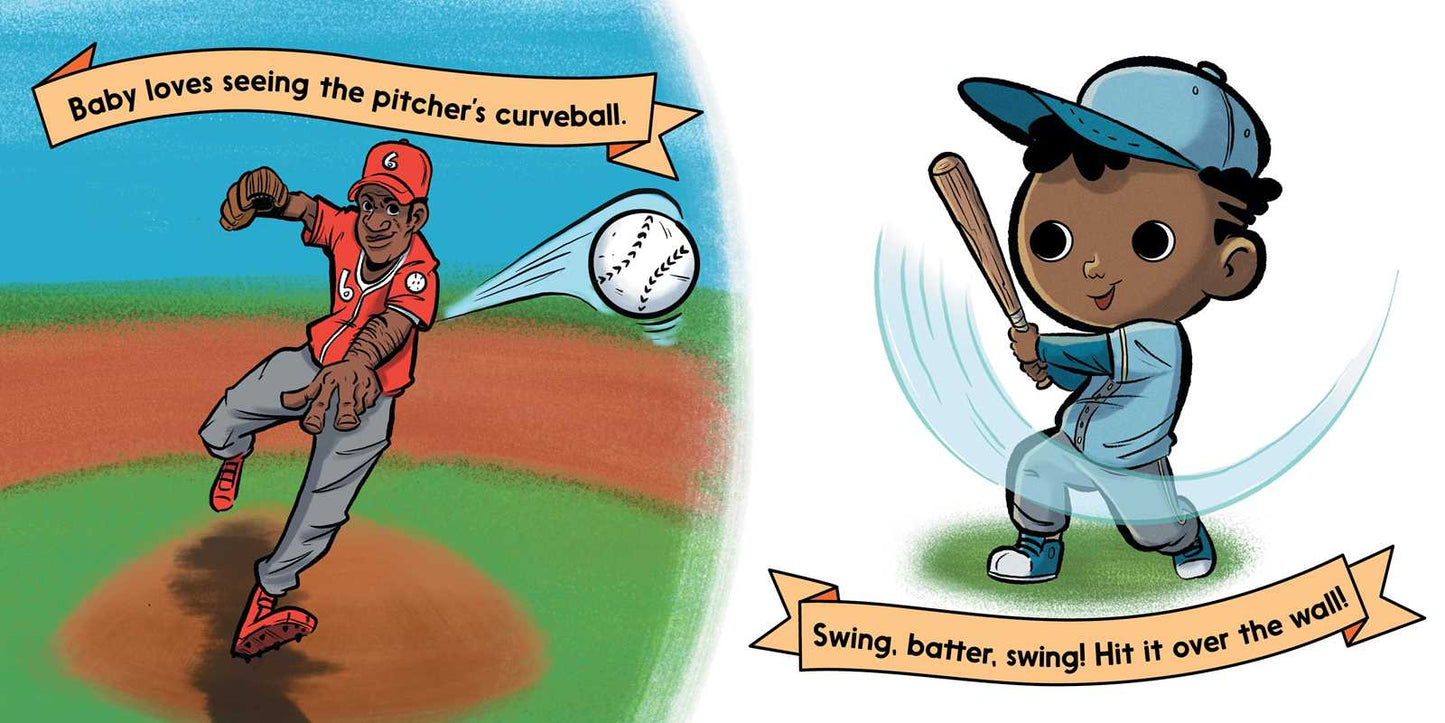 Simon & Schuster - Baseball Baby by Laura Gehl: Board Books; 20 pages / English