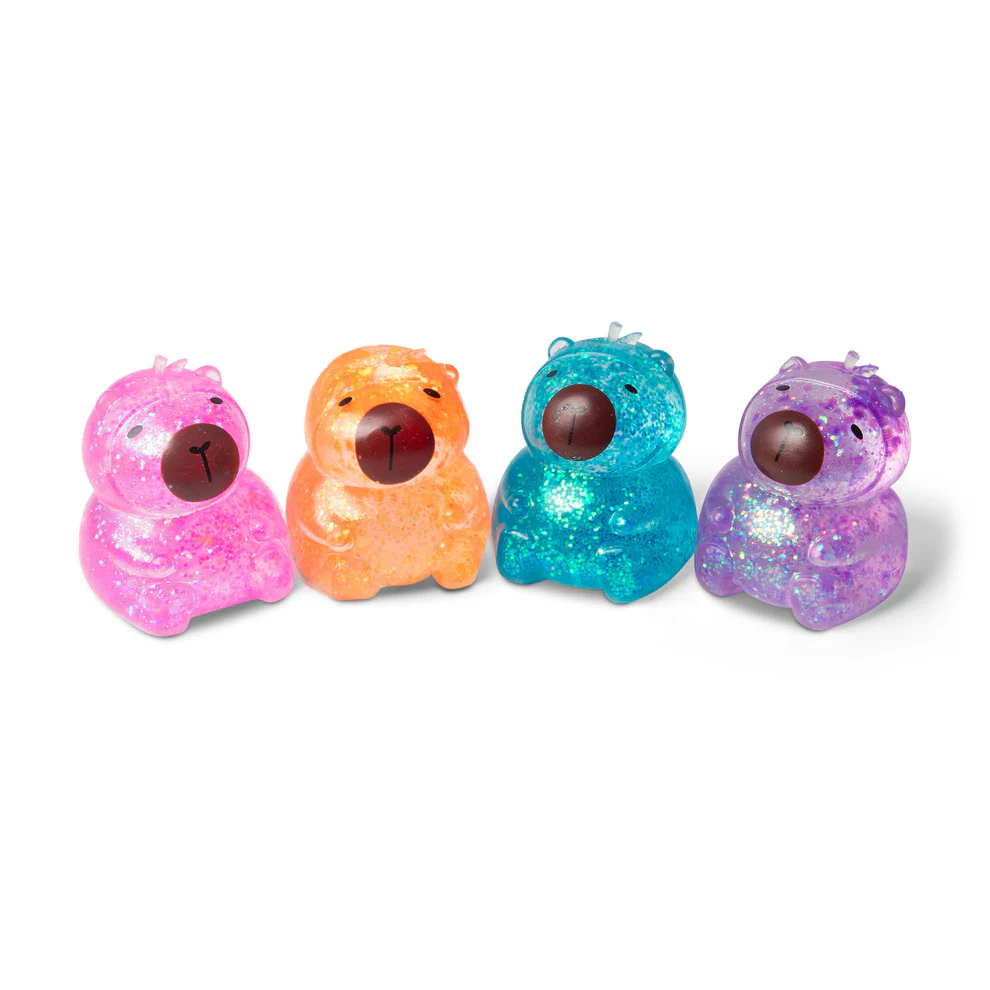 One For Fun - Scrunchems® Sugar Capybara Squishy Fidget Toy (1pc) | Squish (limit 3)
