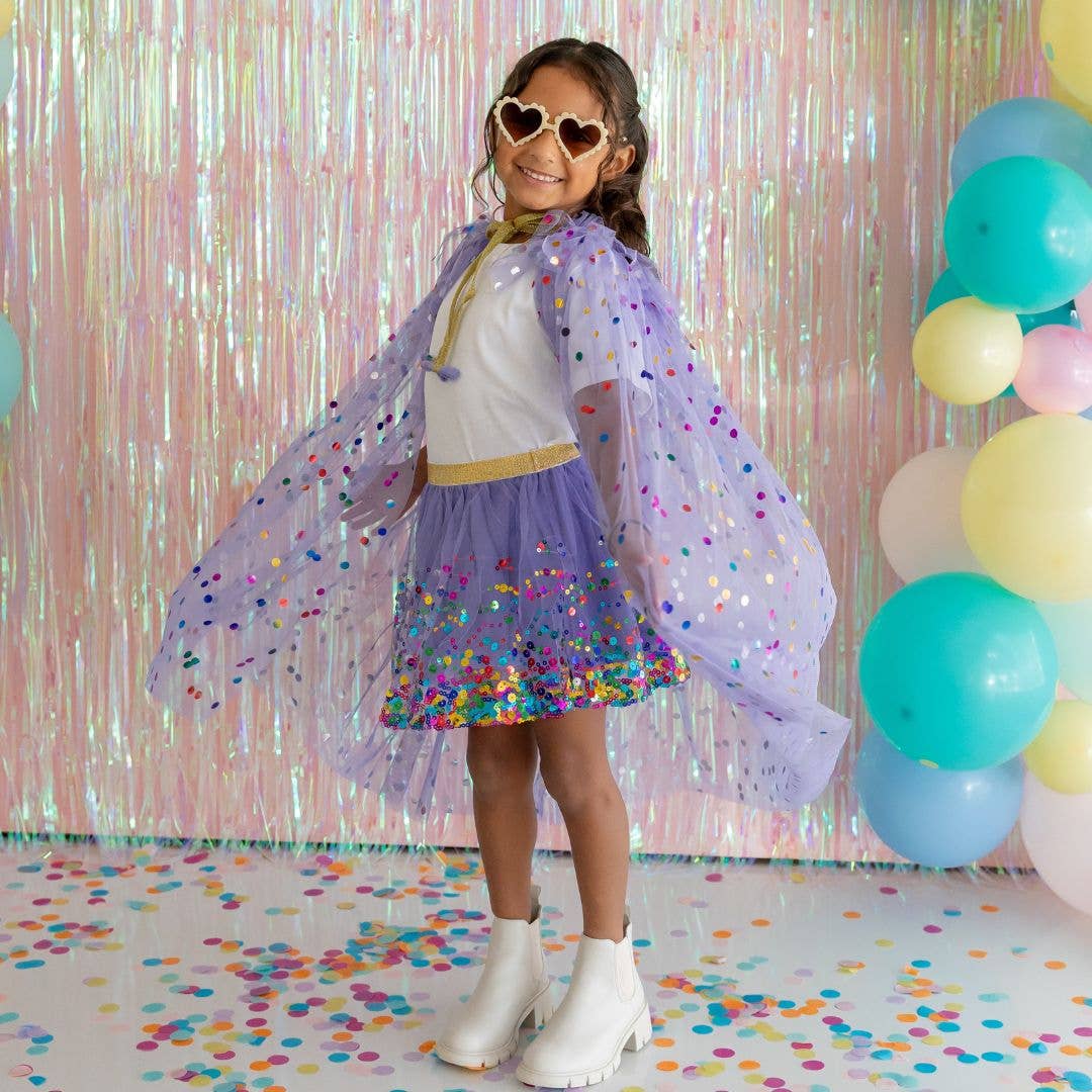 Sweet Wink - Lavender Confetti Tutu - Dress Up Skirt - Tutu