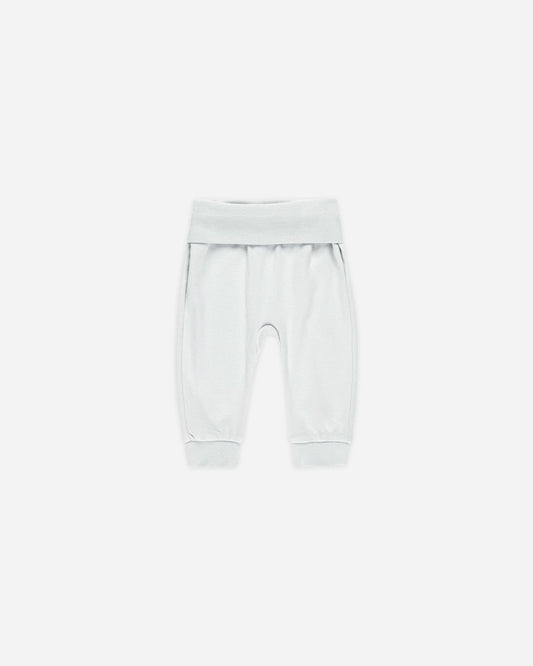 Quincy Mae - Organic Cotton Baby Pant || Fog