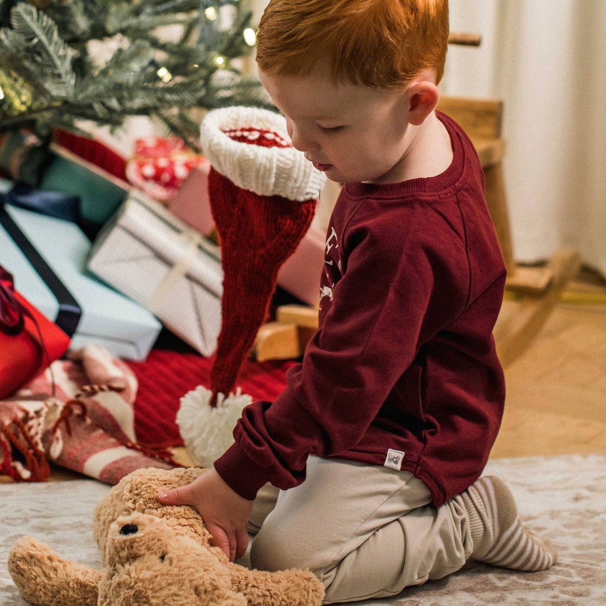Burt's Bees Baby - Believe Holiday Sweatshirt
