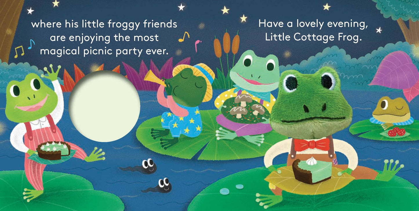 Chronicle Books - Little Cottage Frog: Finger Puppet Book