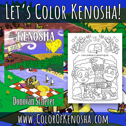 Studio Moonfall - The Color of Kenosha Coloring Book (2023)