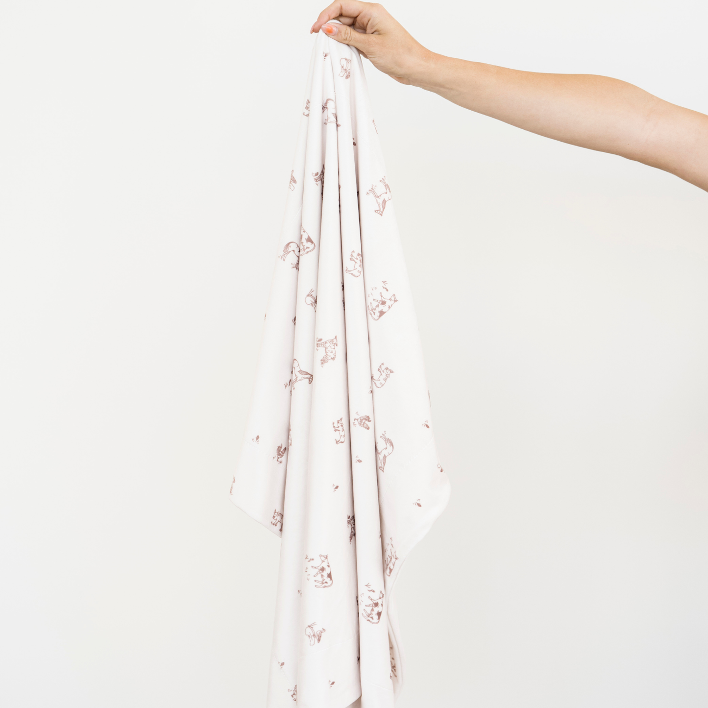 Saranoni - MINKY STRETCH TODDLER BLANKETS: Farm Animals