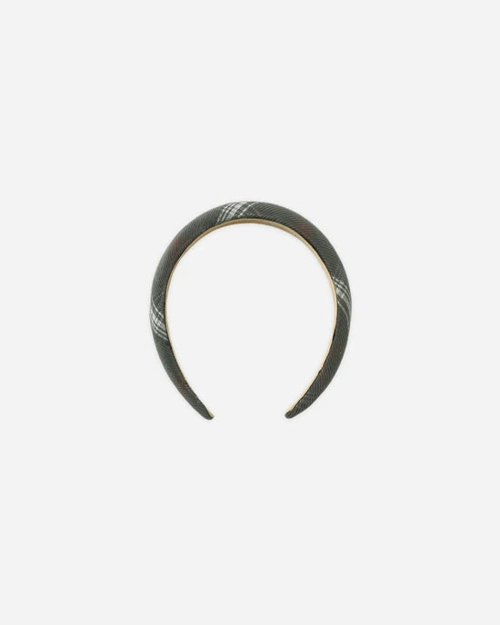 Rylee + Cru - Padded Headband || Holiday Plaid