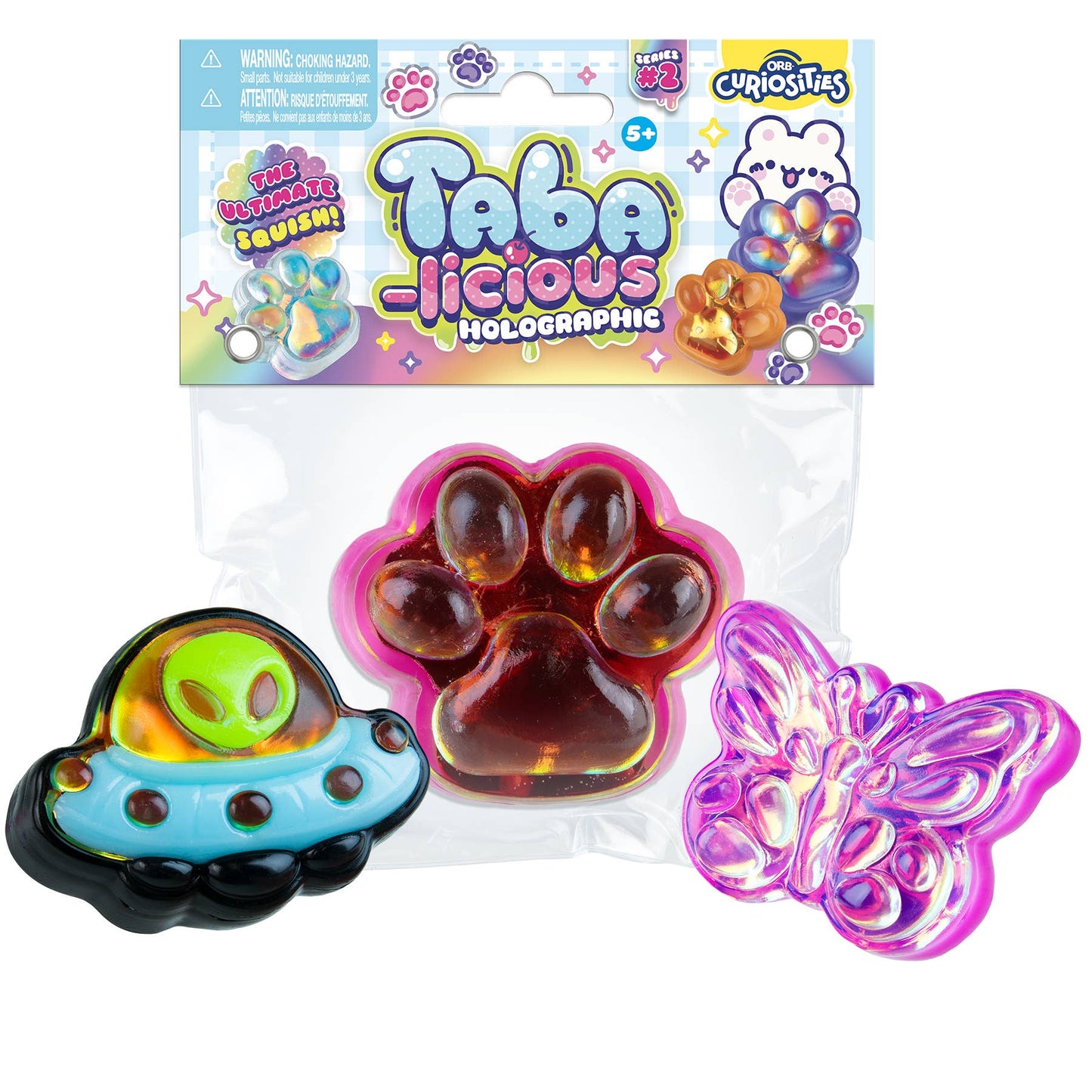 Orb Toys - Taba-licious Holographics Squish