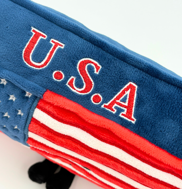 Stuffed States USA - American Flag Stuffed Plush - USA/ OLYMPICS