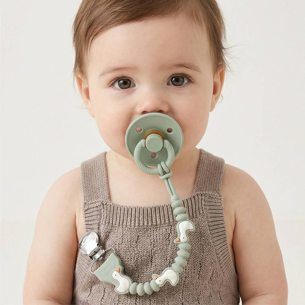 Itzy Ritzy - *Itzy Paci Strap Plus™: Goose