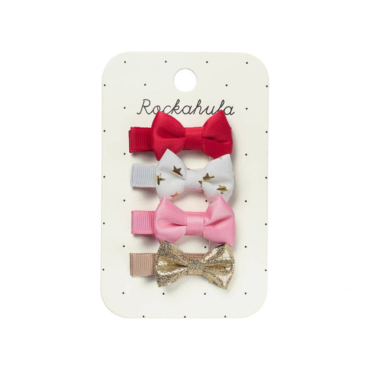 Rockahula Kids US - Festive Mini Bow Hair Clips