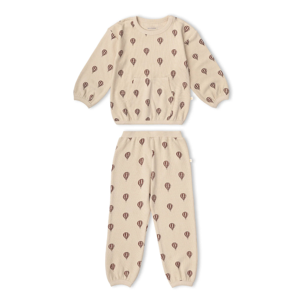 Makemake Organics - Organic Tee & Pant Slouch Set - Ballon Voyage
