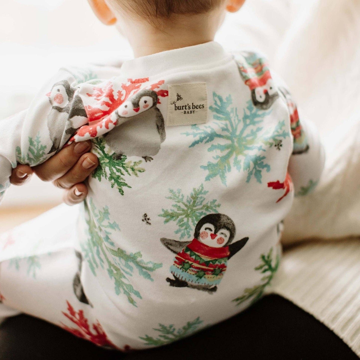 Burt's Bees Baby - Cozy Penguins Sleeper