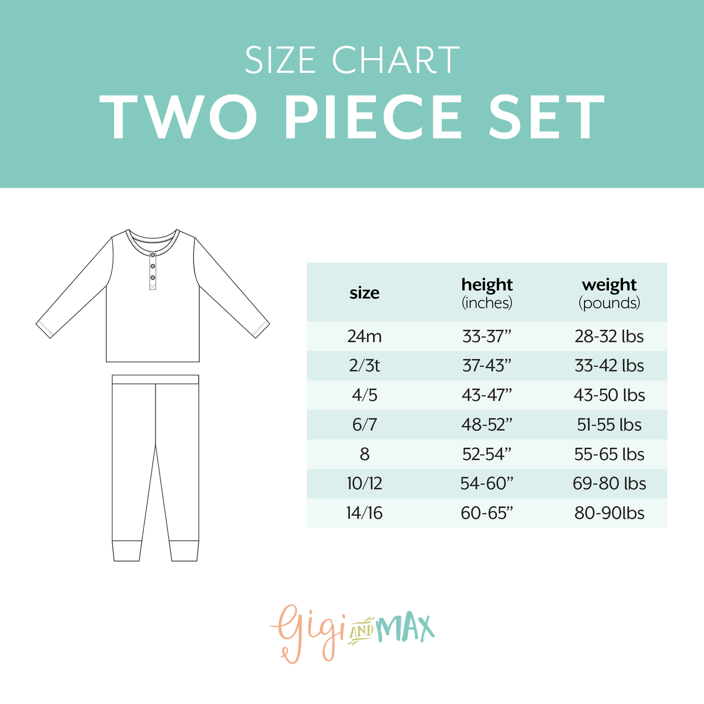 Gigi and Max - Asher TWO PIECE Bamboo Plaid PJ Set