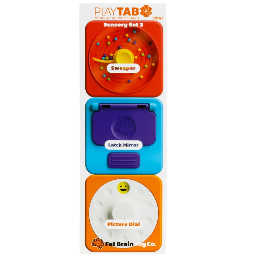 Fat Brain Toys - PlayTab Sensory Tile Set 3