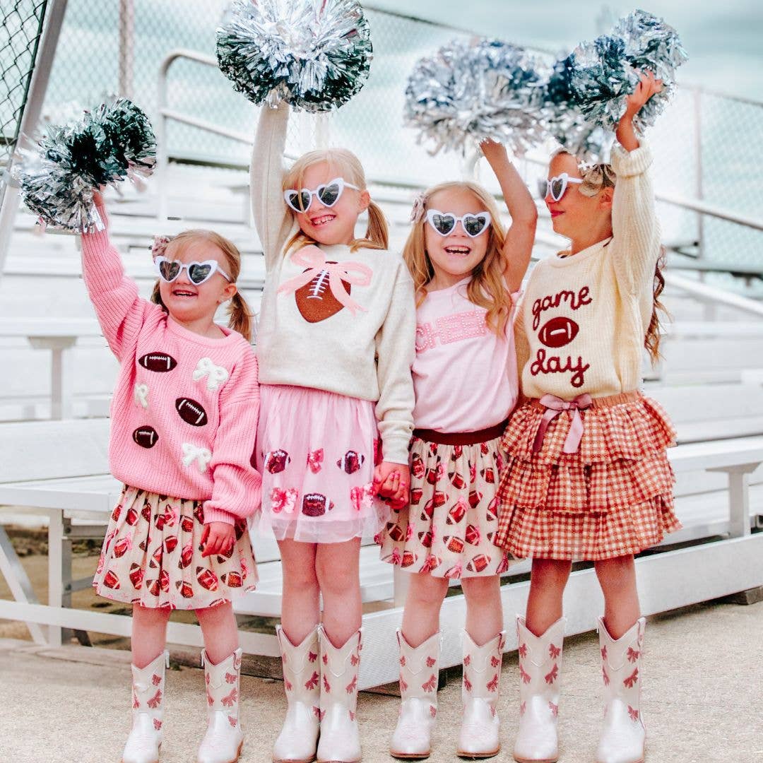 Sweet Wink - Football Bow Clip - Hair Bows - Game Day