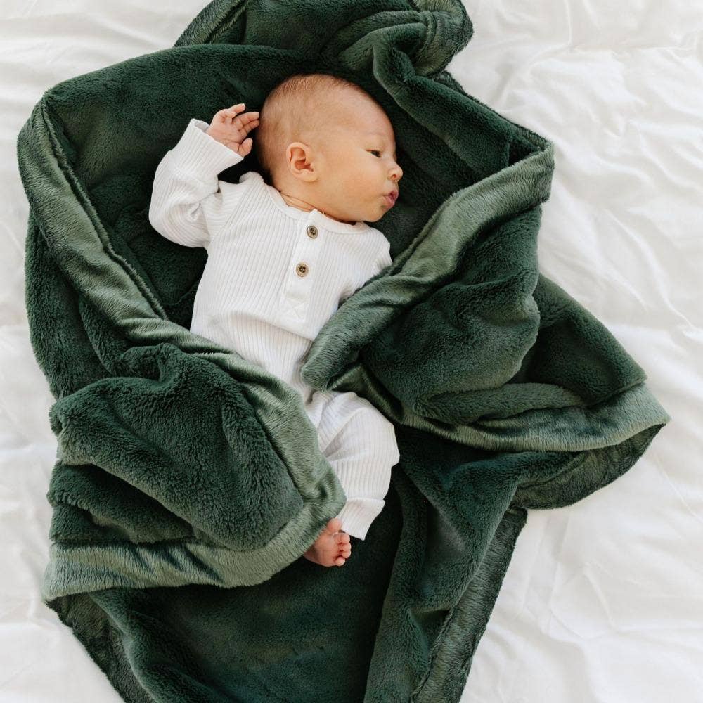 Saranoni - LUSH RECEIVING BLANKETS: Hunter
