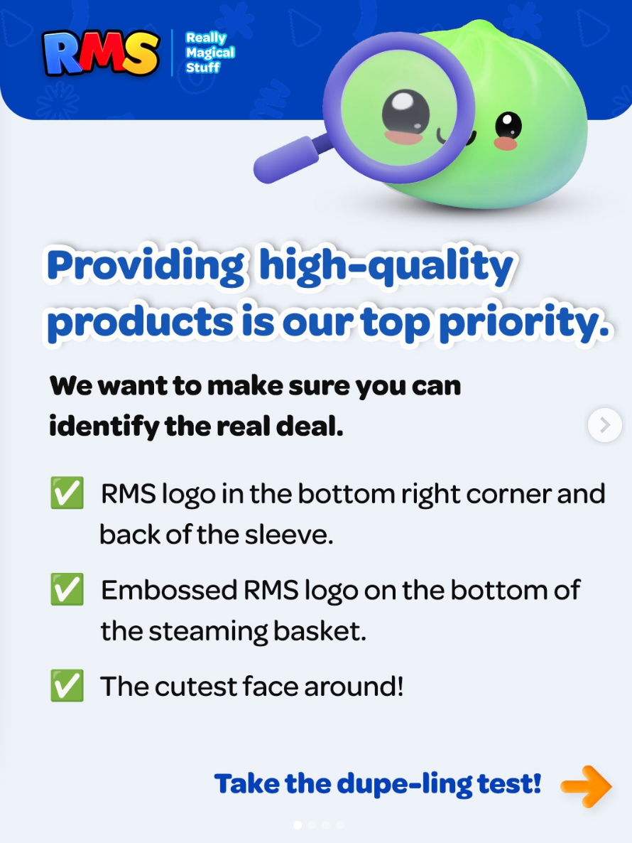 Crazy Fun - RMS® Crazy Fun™ Mystery Bao Bun – Rare Rainbow Chase (limit 1)