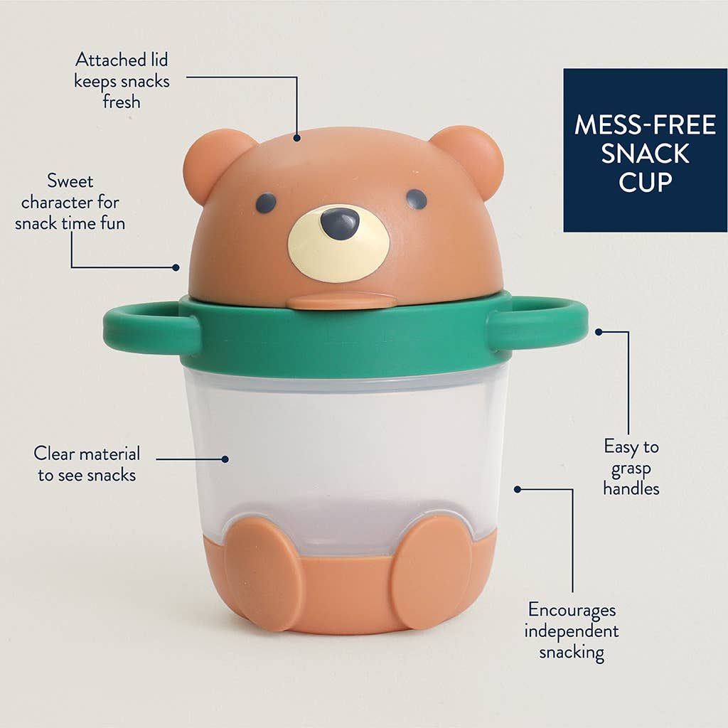 Itzy Ritzy - Itzy Snack Pal - Snack Cup: Bear