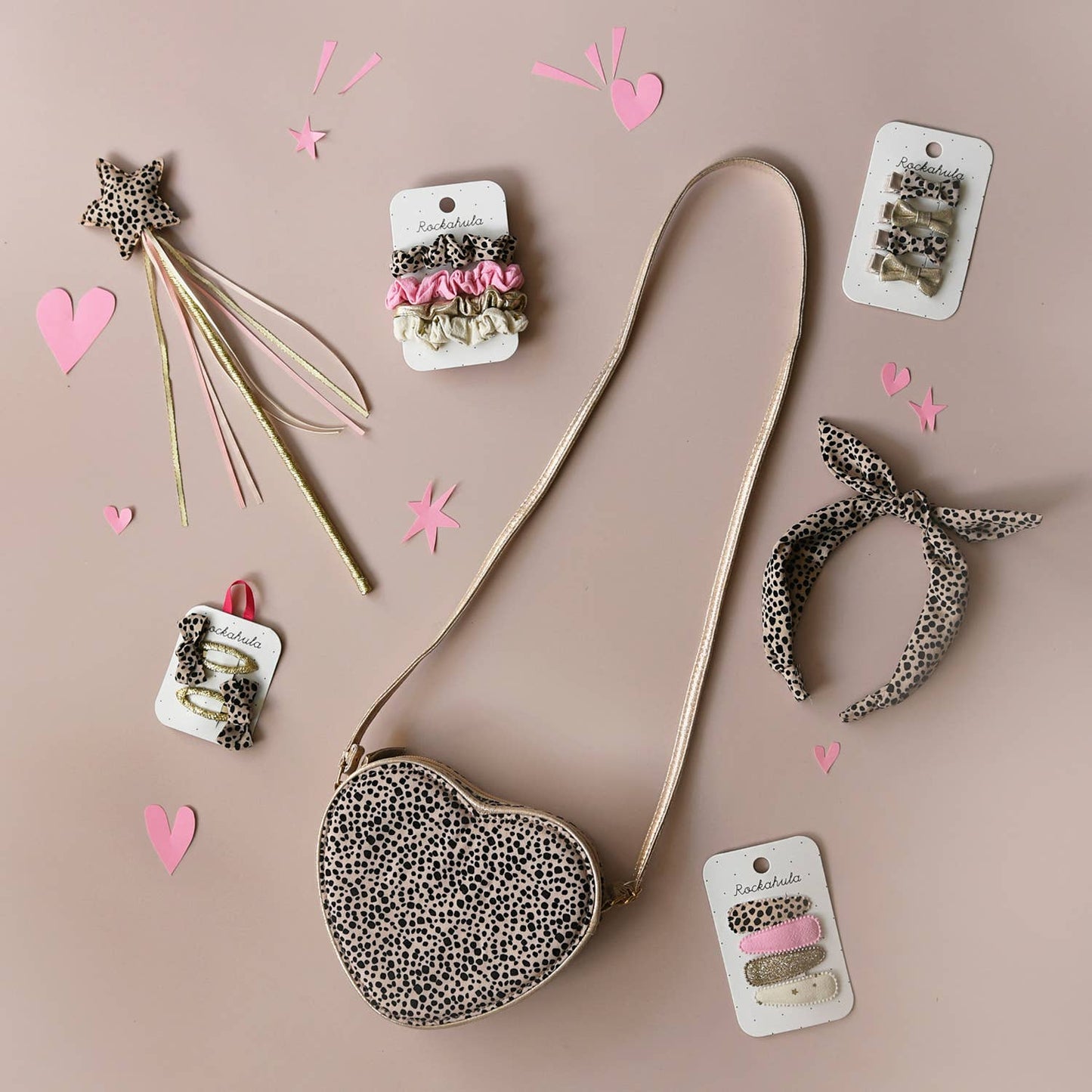 Rockahula Kids US - Leopard Fabric Clip Set