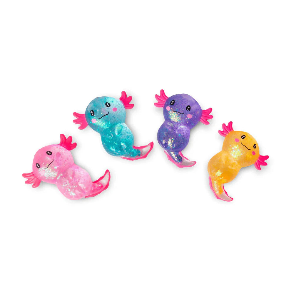 One For Fun - Scrunchems Sugar Axolotl Squishy Fidget Toy (Limit 1)
