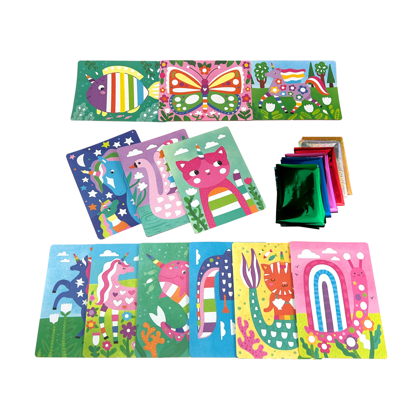 OOLY - Foil-tastic: Foil Art & Coloring Fun - Whimsical World