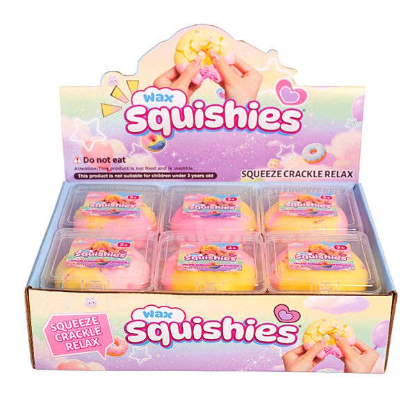 Wax Squishies® - Donut Wax Crackle Fidget Clay Toy (1pc) (limit 1)