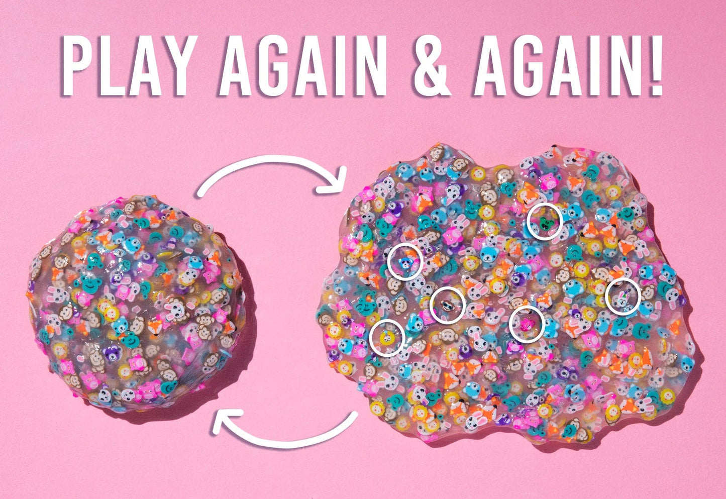 Crazy Aaron's - Party Animals | Hide Inside!® Thinking Putty