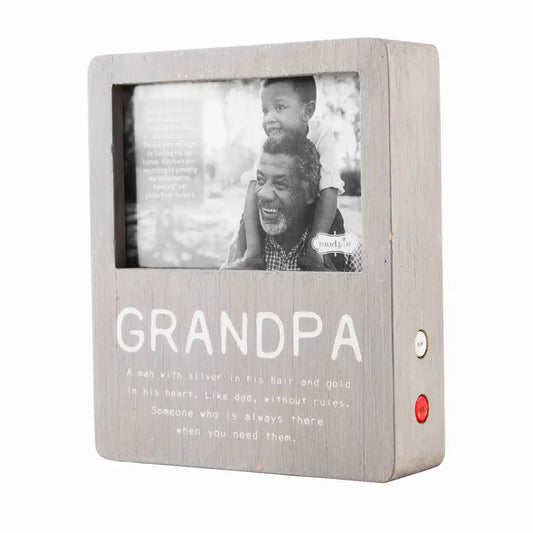 mudpie - Grandpa Voice Recording Picture Frame