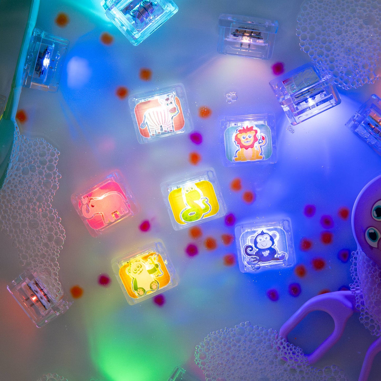 Glo Pals - Glo Pals: 6-Pack Zoo Gift Set Light Up Cubes