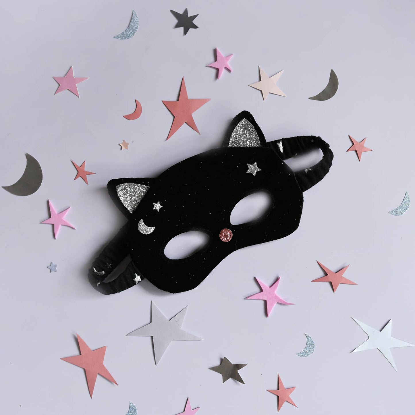 Rockahula Kids US - Velvet Black Cat Mask (3-10 Years)