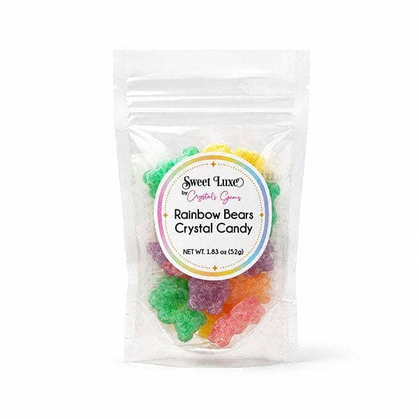 Sweet Luxe™ by Crystal's Gems Rainbow Bears Crystal Candy (52g)