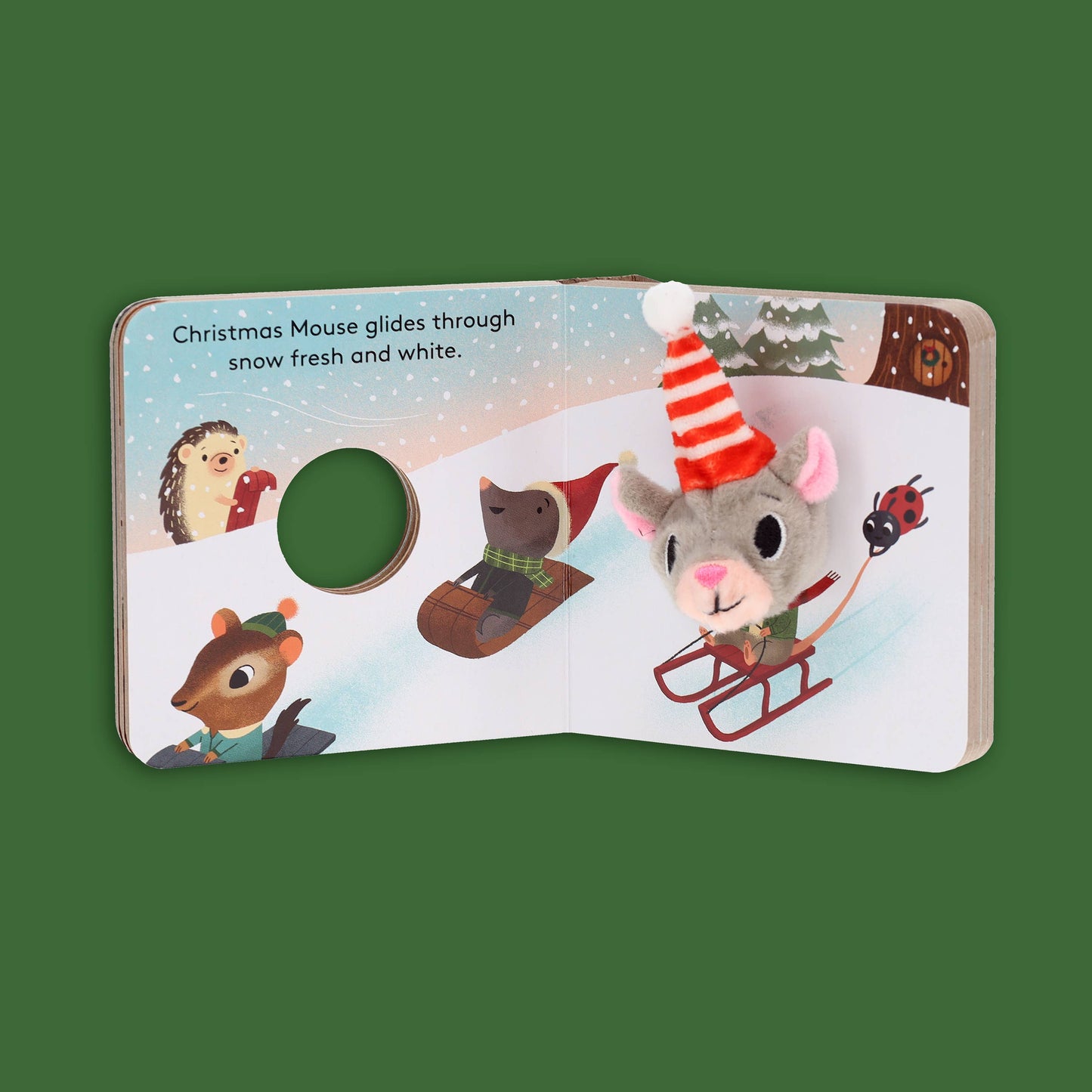 Chronicle Books - Christmas Mouse: Finger Puppet Book