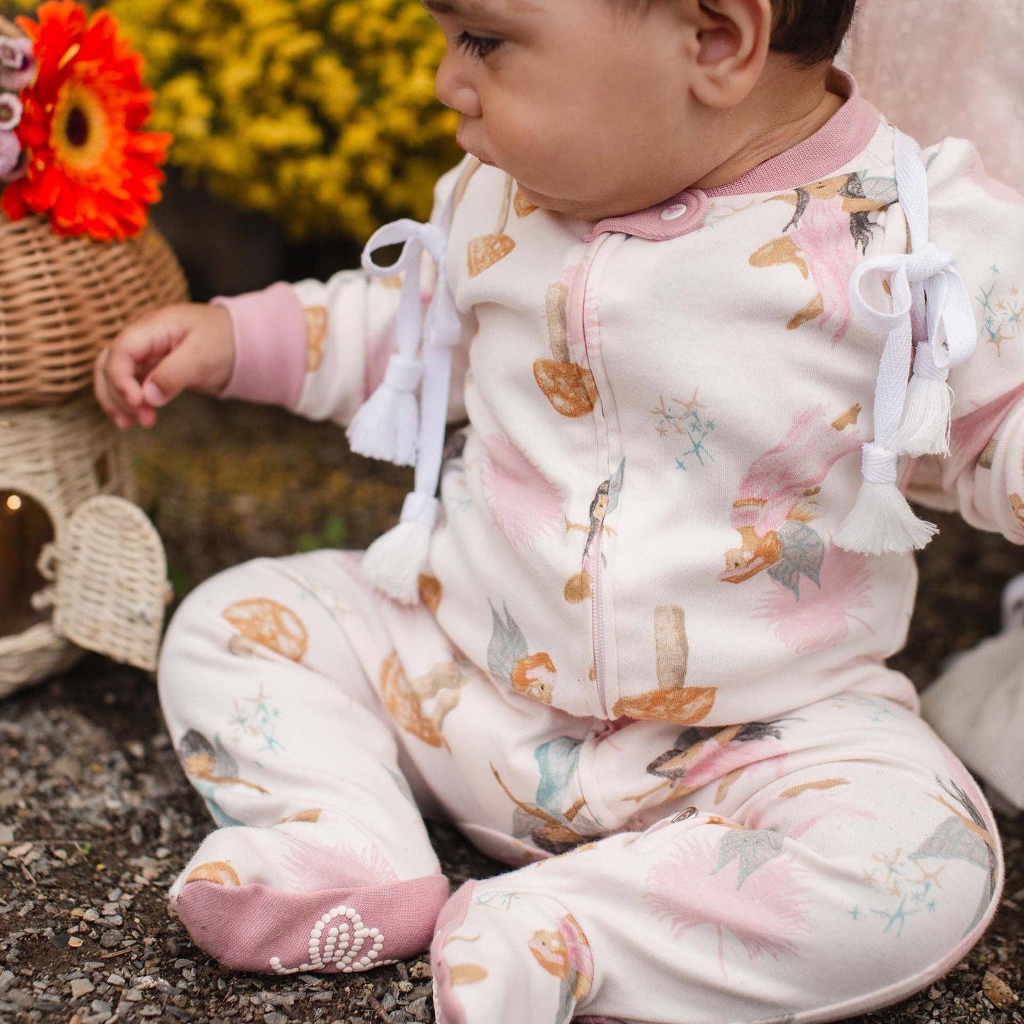 Burt's Bees Baby - Fairy Garden PJ Set