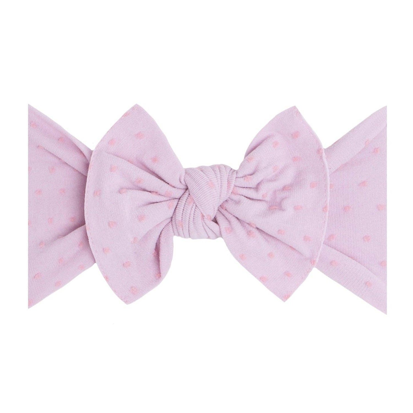 Baby Bling Bows - sugarplum dot PATTERNED SHABBY KNOT