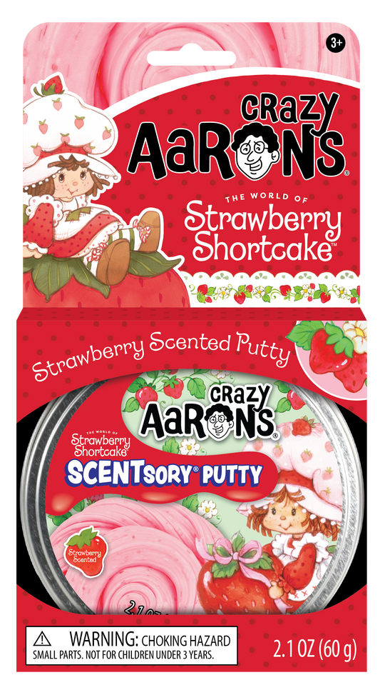 Crazy Aaron's - Strawberry Shortcake Full Size 4" Scentsory Tin